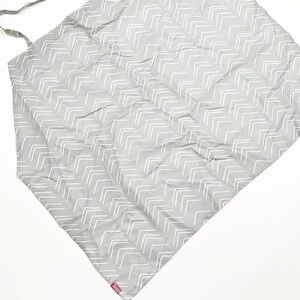 Nuby On The Go gray/white breastfeeding cover